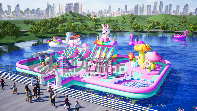 萌兔漂浮樂園
